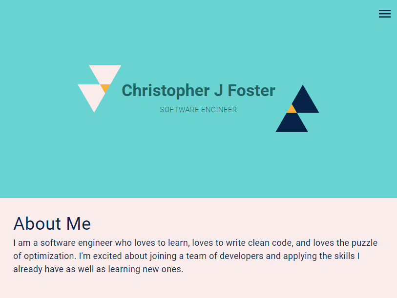 portfolio screenshot