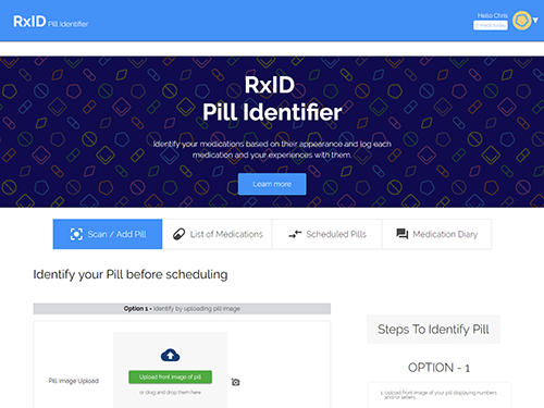 rxid screenshot